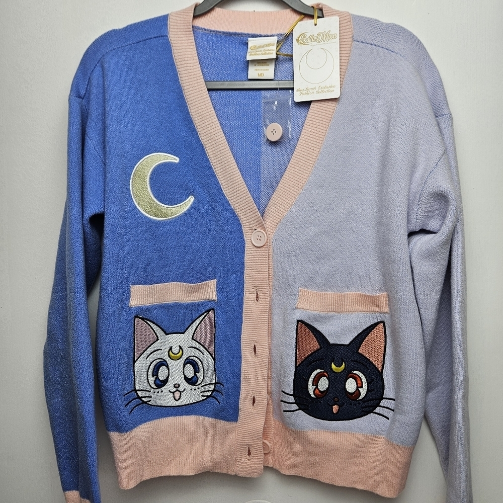 Sailor Moon Sweater Cardigan - Picture 3 of 11